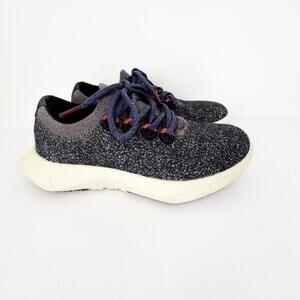 ALLBIRDS Women’s Size 6 Wool Dasher Mizzle Shoes Sneaker Navy Natural